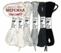 Фото Au Ver à Soie 100% шовк, Soie d'Alger Pack 6 Nuances - Black-White