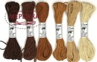 Фото Au Ver à Soie 100% шовк, Soie d'Alger Pack 6 Nuances - Brown