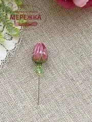 Фото Hobby Bee Голка-пін Рожева темна троянда