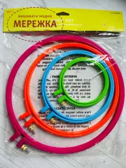 Фото набір п'ялець з пластика, 4 штуки