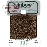 Фото Glissen Gloss Rainbow Blending Thread Black Cooper RBT908