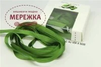 Фото Au Ver à Soie Стрічка 4 мм 100% шовк, 3 метри 2135