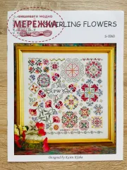 Фото Схема для вишивання Rosewood Manor Swirling Flowers