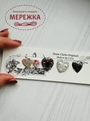 Фото Susan Clarke Originals Hearts + Cherub SET-8