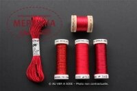 Фото Au Ver à Soie набір ниток Decouverte Ovale/Surfine - Rouge