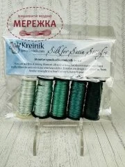 Фото Kreinik Silk Serica Satin Stitch Collection Mint