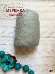 Фото вовна для валяння, колір сірий