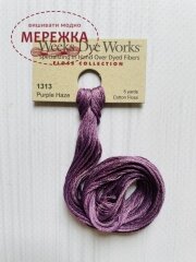 Муліне ручного фарбування Weeks Dye Works Purple Haze 1313 фото