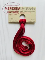 Муліне ручного фарбування Weeks Dye Works Lancaster Red 1333 фото