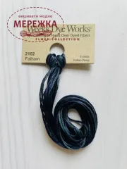 Муліне ручного фарбування Weeks Dye Works Fathom 2102 фото