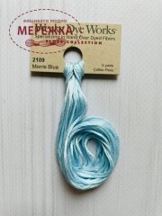 Фото Муліне ручного фарбування Weeks Dye Works Morris Blue 2109
