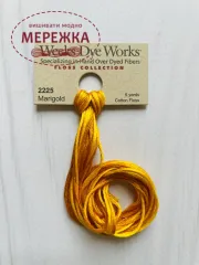 Муліне ручного фарбування Weeks Dye Works Marigold 2225 фото