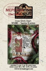 Фото Схема для вишивання Teresa Kogut Santa Knows 