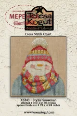 Фото Схема для вишивання Teresa Kogut Stylin Snowman