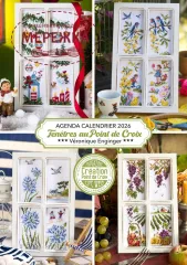 Фото Creation Point de Croix Журнал-календар Agenda / Calendrier 2026 Veronique Enginger
