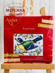 Фото набору для вишивання хрестиком Anchor Синя синиця PCE204