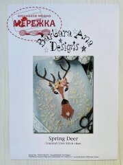 Схема для вишивання Barbara Ana Designs Spring Deer фото