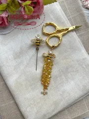 Фото Hobby Bee Голка-пін Бджілка з перлиною