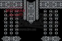 Фото Блуза чорна Орнамент БЖ083