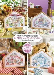 Фото Creation Point de Croix Журнал-календар Agenda / Calendrier 2025 Veronique Enginger