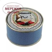 Фото Набір для вишивання хрестиком Sajou Декоративна скринька Cat and Dog #35