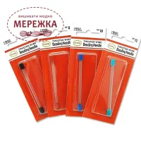 Фото Colonial Набір голок №8 (5шт) скручені, для нанизування мікробісера CB-TW-8