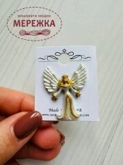 Фото Susan Clarke Originals Angel Button CH-557 - Пришивний елемент 