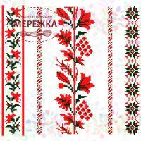 Водорозчинний флізелін Рослинні мотиви