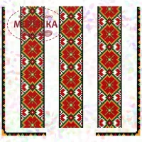 Водорозчинний флізелін Гуцульський орнамент