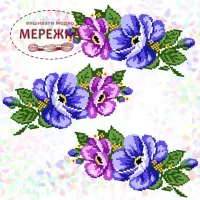 Водорозчинний флізелін Анемони