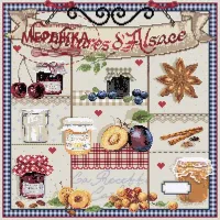 Фото Madame la Fee Схема Confitures d'Alsace -156 988084