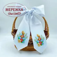 Фото Виріб для вишивання VIRENA бант на кошик БК-096