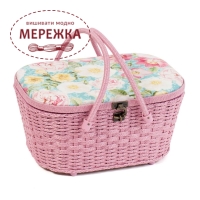 Фото Скринька для рукоділля Hobby Gift Wicker  Rose Blossom HGLHB.595