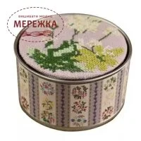 Фото Набір для вишивання хрестиком Sajou Декоративна скринька Flower Dyer's Woodruff #10