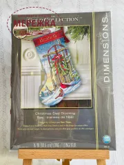 Набір для вишивання хрестиком Dimensions Різдвяні санчата фото