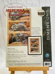 Фото набір для вишивання Діменшинз Кіт Макс