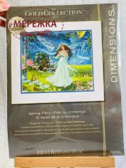 Набір для вишивання хрестиком Dimensions Весняна фея 70-35354 фото