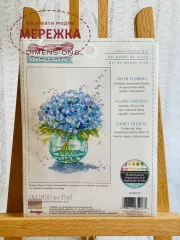 Фото набір для вишивання хрестиком Діменшинз Свіжі квіти