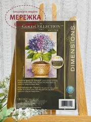 Фото набір для вишивання Гортензія у цвіті 06959