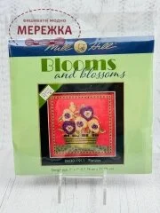 Фото Набір для вишивання в змішаній техніці Mill Hill Братки DM30-1911