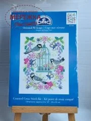 Фото Набір для вишивання хрестиком DMC Клітка для пташок Сходу ВК1563