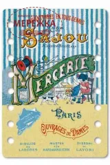 Фото Органайзер для муліне Sajou Cognac, картон, 16 кольорів