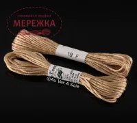 Фото Au Ver a Soie 100% шовк, 5 метрів F19