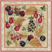 Фото Набір для вишивання хрестиком Bothy Threads Four Seasons: Autumn FS03