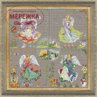 Фото Набір для вишивання хрестиком Olanta Пори року VN-215