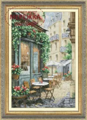 Фото Набір для вишивання хрестиком Olanta Затишна кав'ярня VN-217