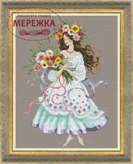 Фото Набір для вишивання хрестиком Olanta Магічний віночок VN-251