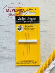 Фото бісерні голки розмір 15