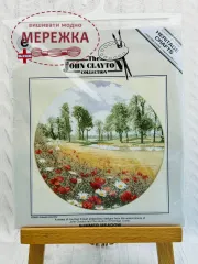 Фото Набір для вишивання хрестиком HeritageCrafts John Clayton. Літня галявина H261