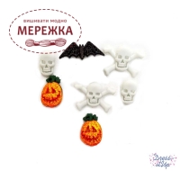 Фото Dress It Up набір пришивних декоративних гудзиків Halloween Icon 12032